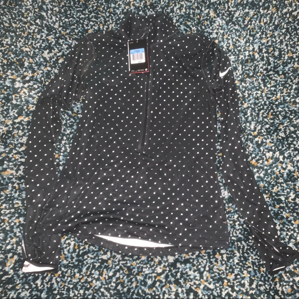 NWT Nike square dot running jacket